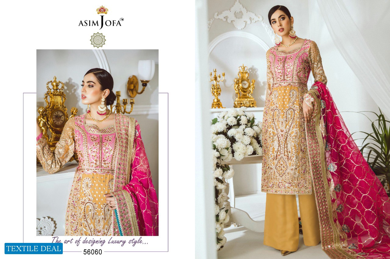 Asim Jofa 56059 Series Wholesale Pakistani Concept Dress