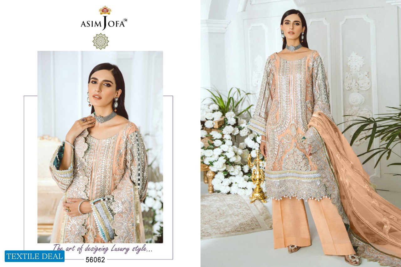 Asim Jofa 56059 Series Wholesale Pakistani Concept Dress