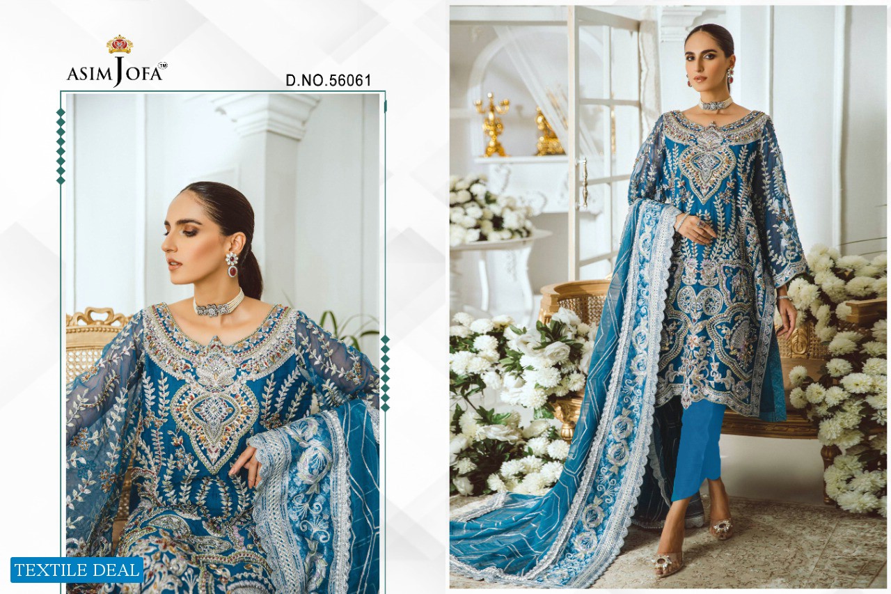 Asim Jofa 56059 Series Wholesale Pakistani Concept Dress