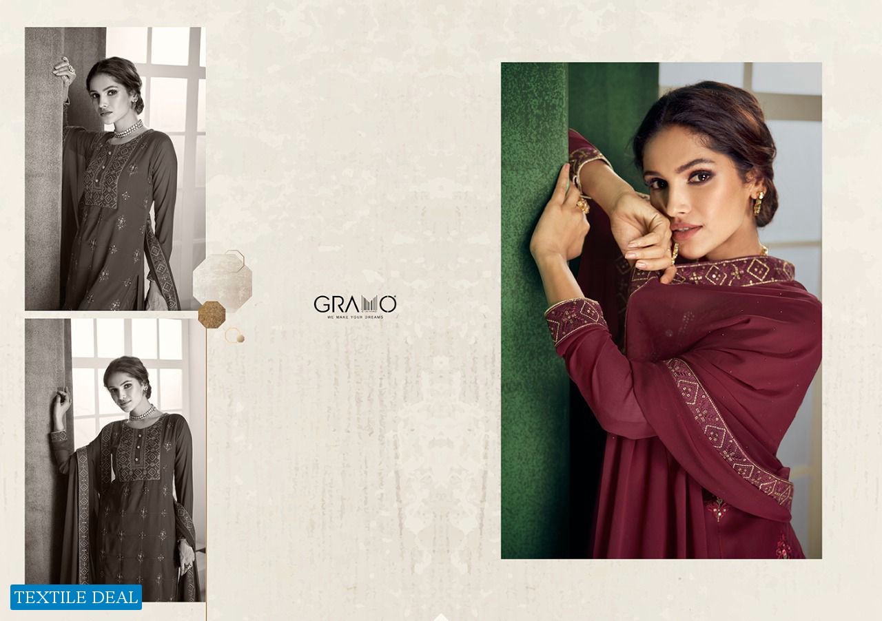 Gramo Savan Vol-1 Wholesale Wedding Collection Readymade Salwar Kameez