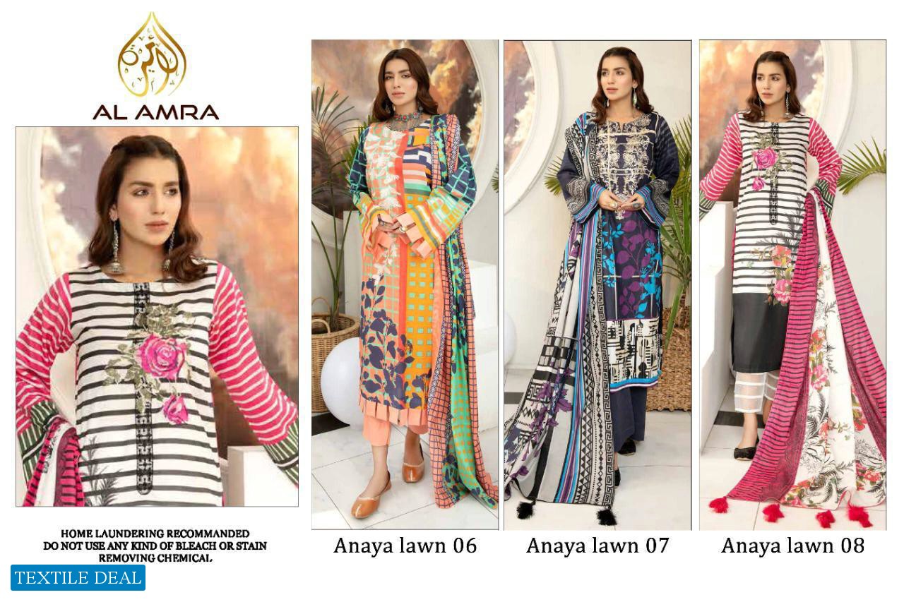 AL Amra Anaya Lawn Wholesale Pakistani Concept Dress