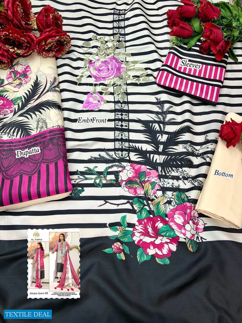 AL Amra Anaya Lawn Wholesale Pakistani Concept Dress