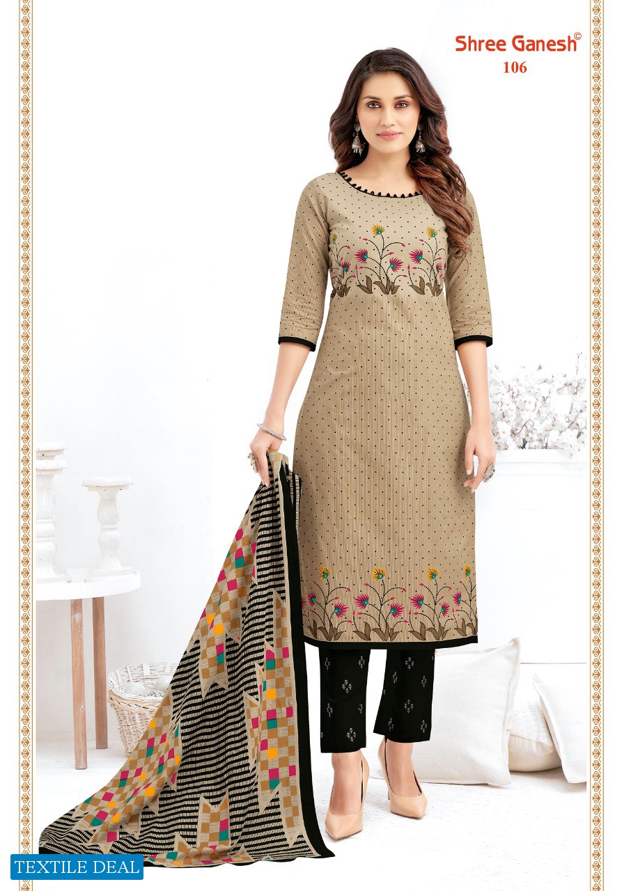 Shree Ganesh Pavithra Vol-1 Wholesale Cotton Dress Material