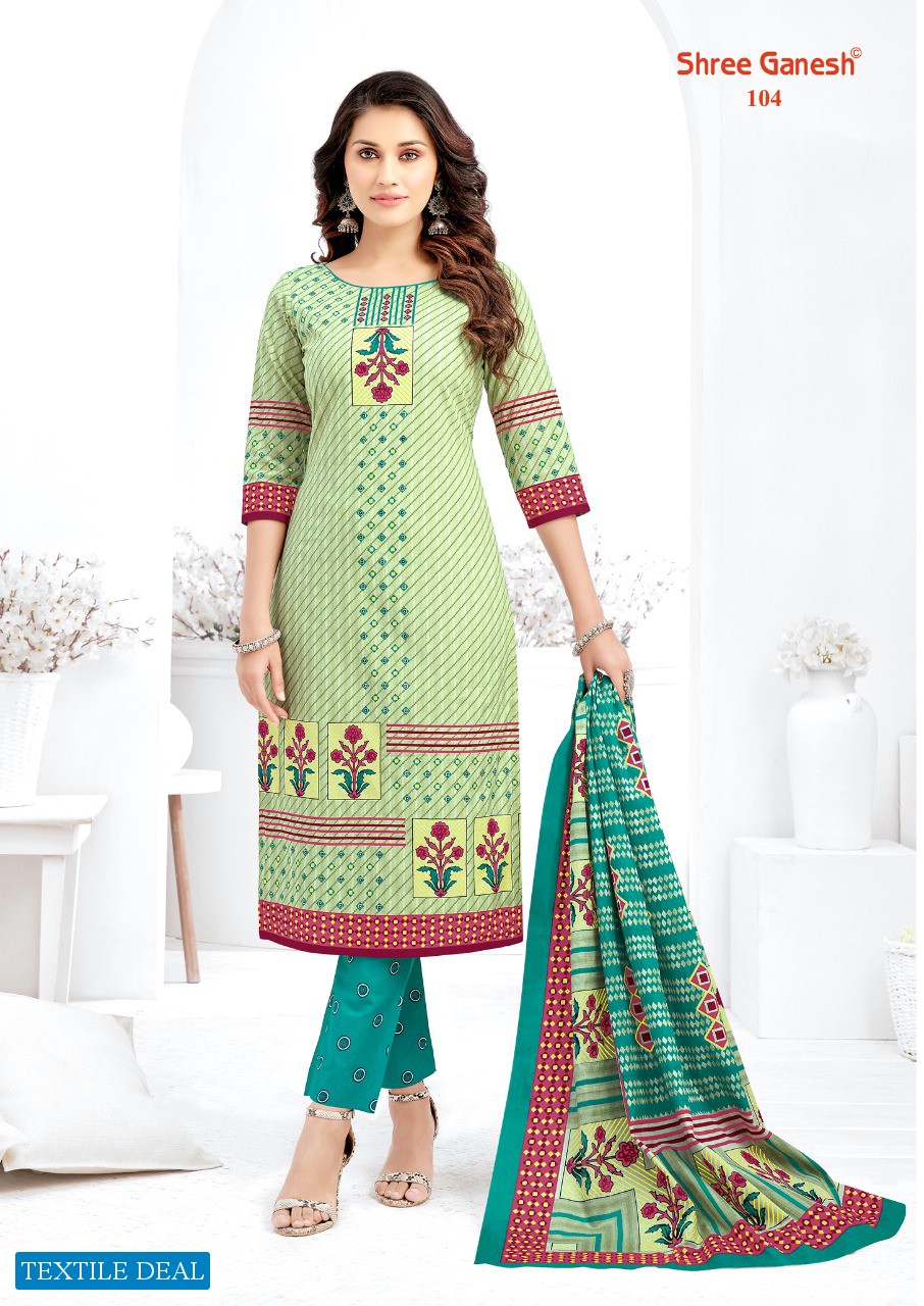 Shree Ganesh Pavithra Vol-1 Wholesale Cotton Dress Material