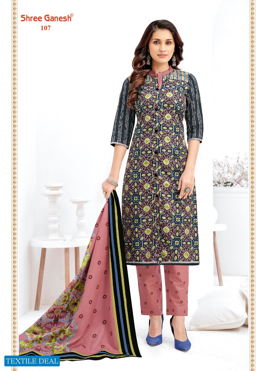 Shree Ganesh Pavithra Vol-1 Wholesale Cotton Dress Material