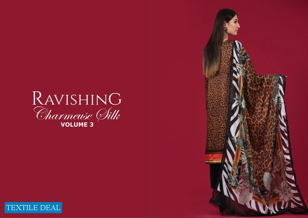 ZS Ravishing Charmeuse Silk Vol-3 Wholesale Shopping Pakistani Dress