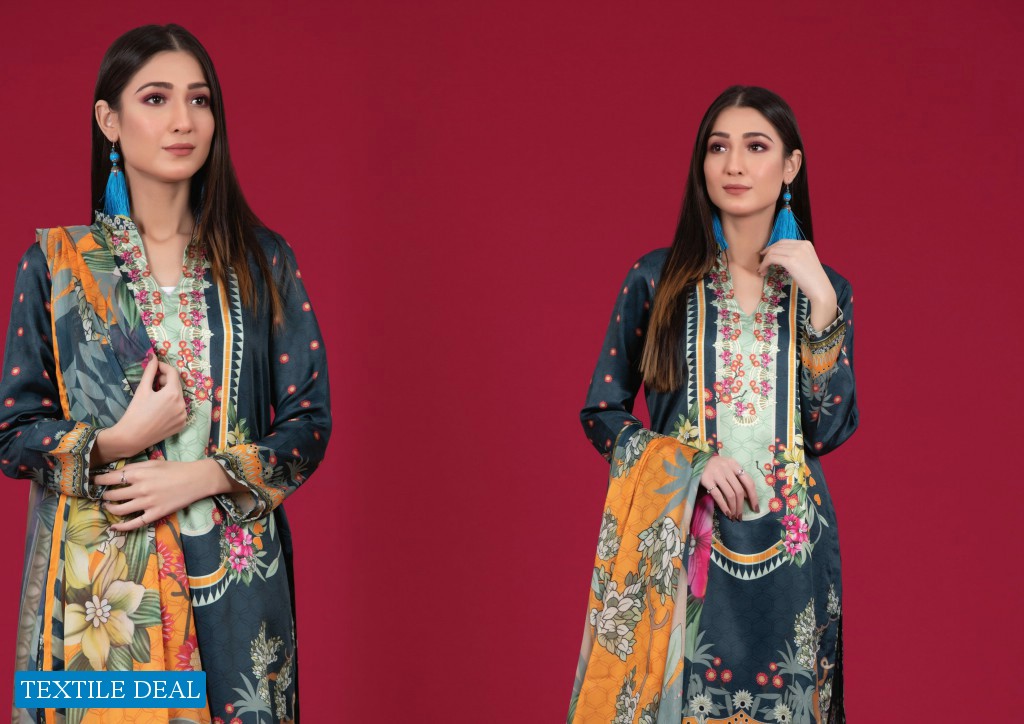 ZS Ravishing Charmeuse Silk Vol-3 Wholesale Shopping Pakistani Dress