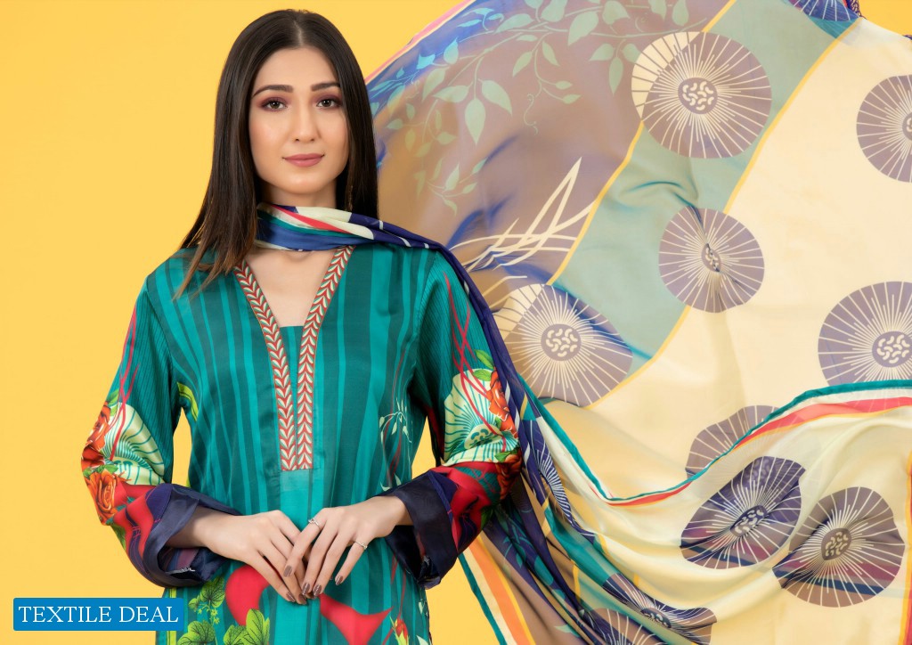 ZS Ravishing Charmeuse Silk Vol-3 Wholesale Shopping Pakistani Dress