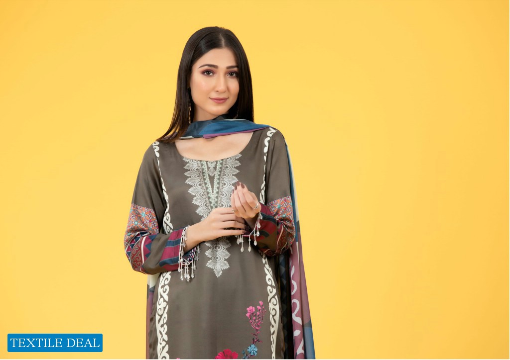 ZS Ravishing Charmeuse Silk Vol-3 Wholesale Shopping Pakistani Dress