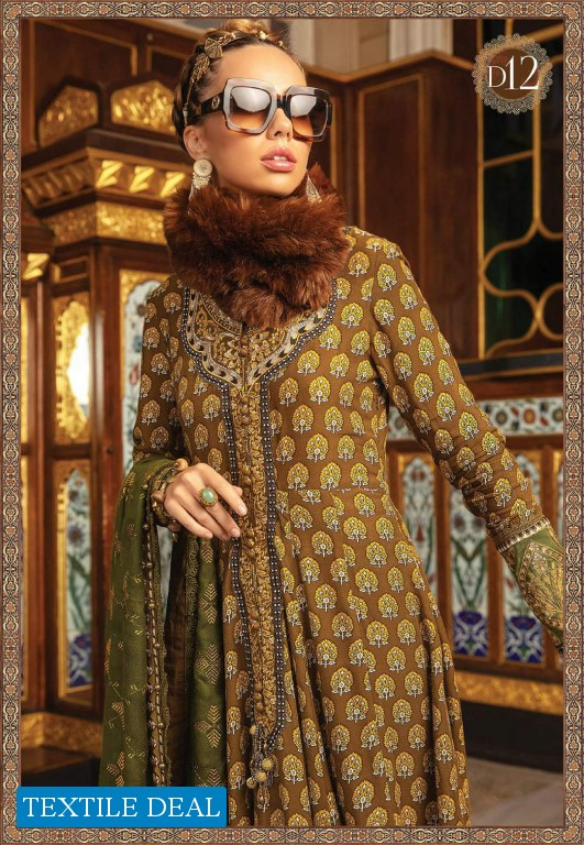 Maria B Winter Linen 2021 Wholesale Original Pakistani Salwar Kameez