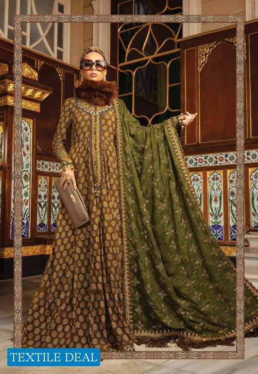 Maria B Winter Linen 2021 Wholesale Original Pakistani Salwar Kameez