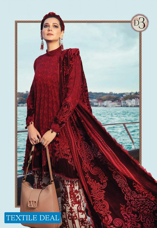Maria B Winter Linen 2021 Wholesale Original Pakistani Salwar Kameez