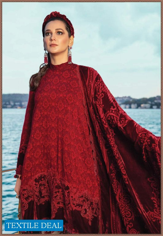 Maria B Winter Linen 2021 Wholesale Original Pakistani Salwar Kameez