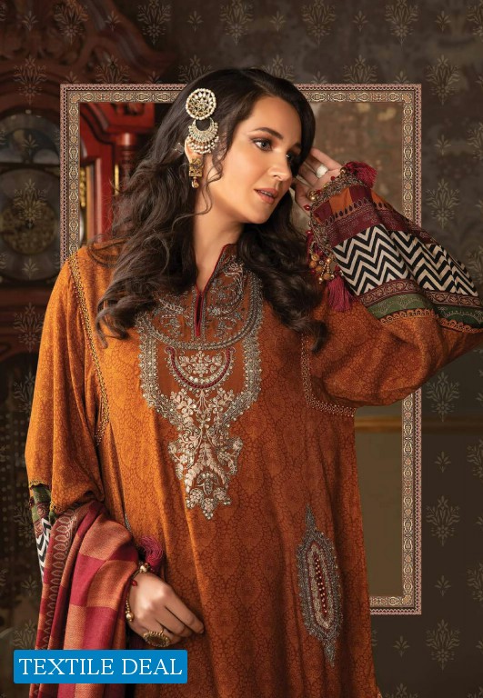 Maria B Winter Linen 2021 Wholesale Original Pakistani Salwar Kameez
