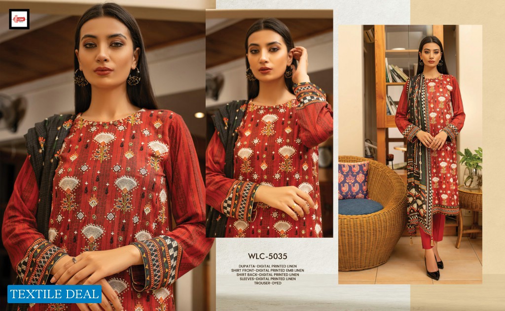 LSM Lakhany Winter Embroidered Collection Vol-1 Pakistani Dress
