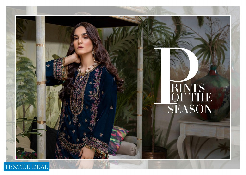 Panache Bano Begum Velvet Collection Wholesale Pakistani Dress