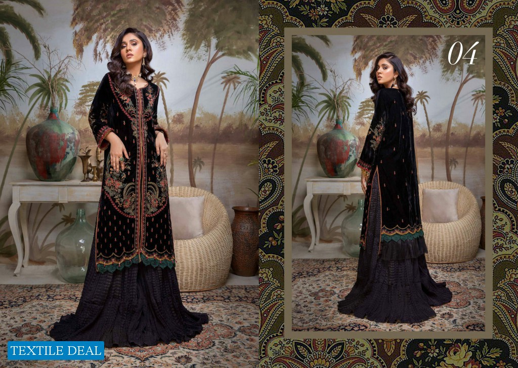 Panache Bano Begum Velvet Collection Wholesale Pakistani Dress