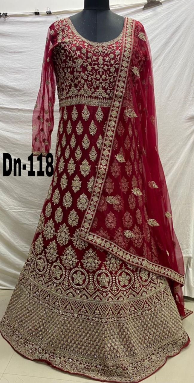 Lokesh 108 To 133Nx Wholesale Full Stitched Gown Single Available