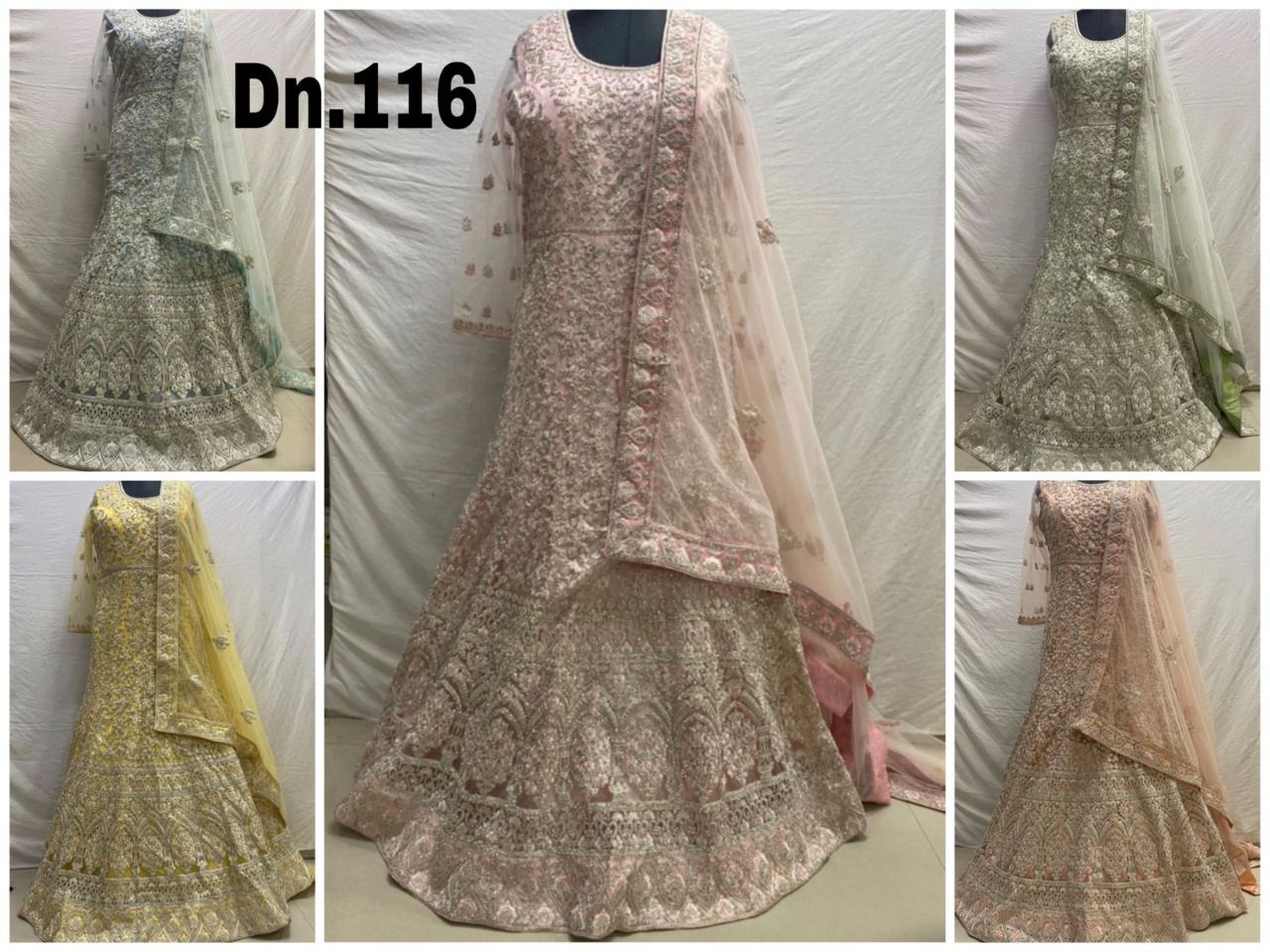 Lokesh 108 To 133Nx Wholesale Full Stitched Gown Single Available