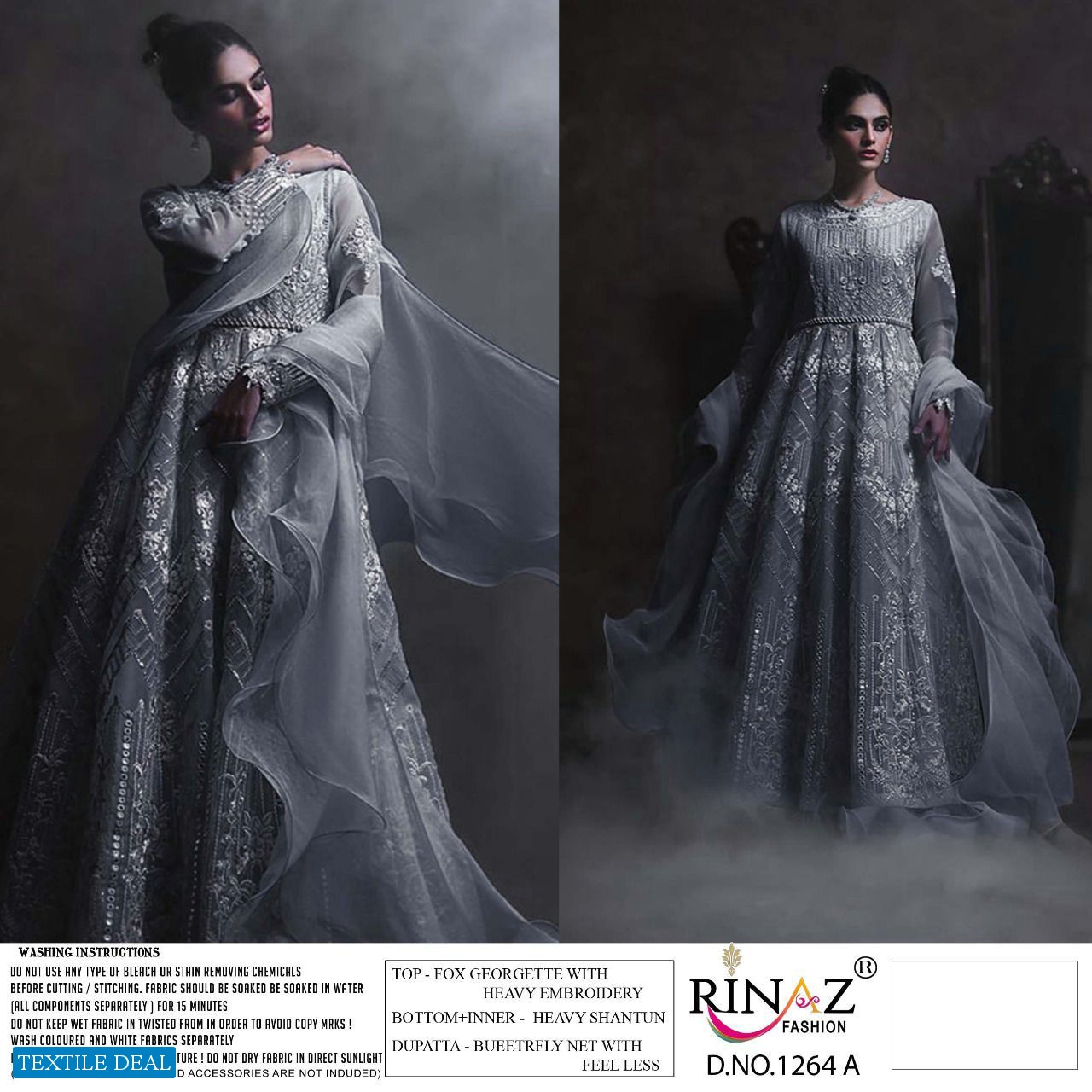 Rinaz D.no 1264 Colour Wholesale Pakistani Concept Dress