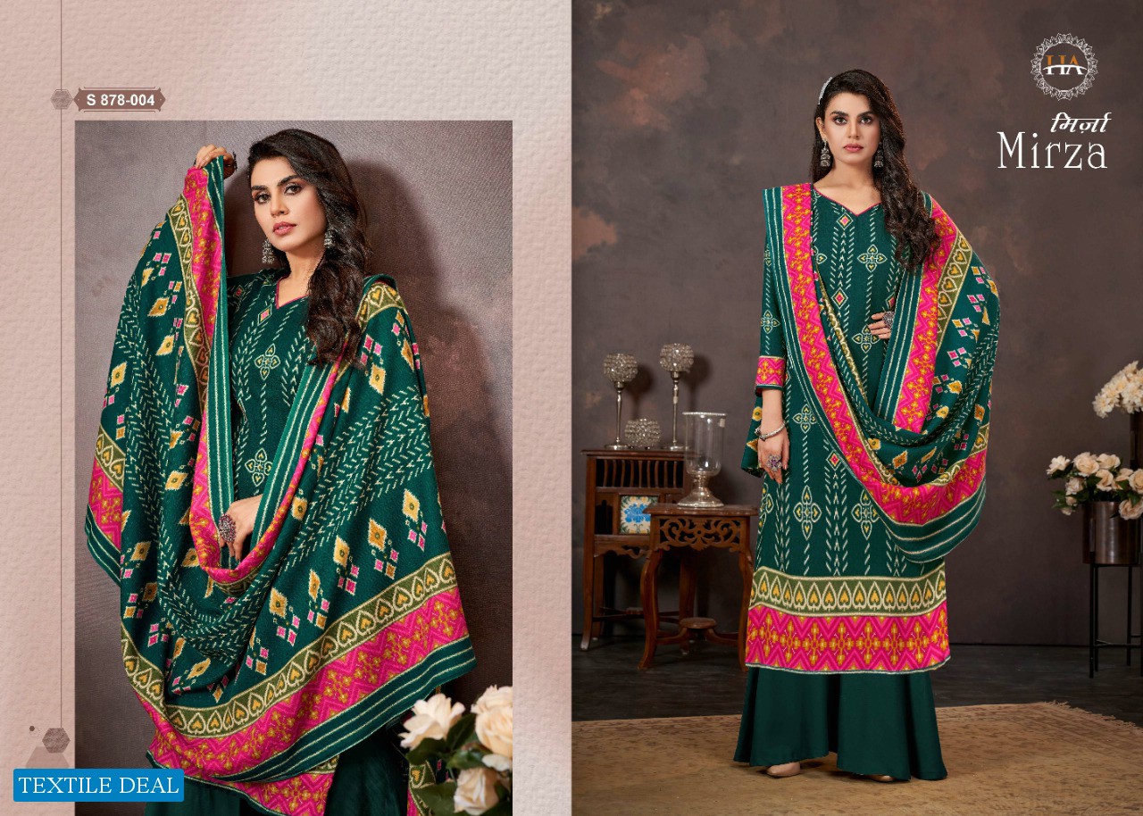 Harshit Mirza wholesale Pure Wool Pashmina Dress Material