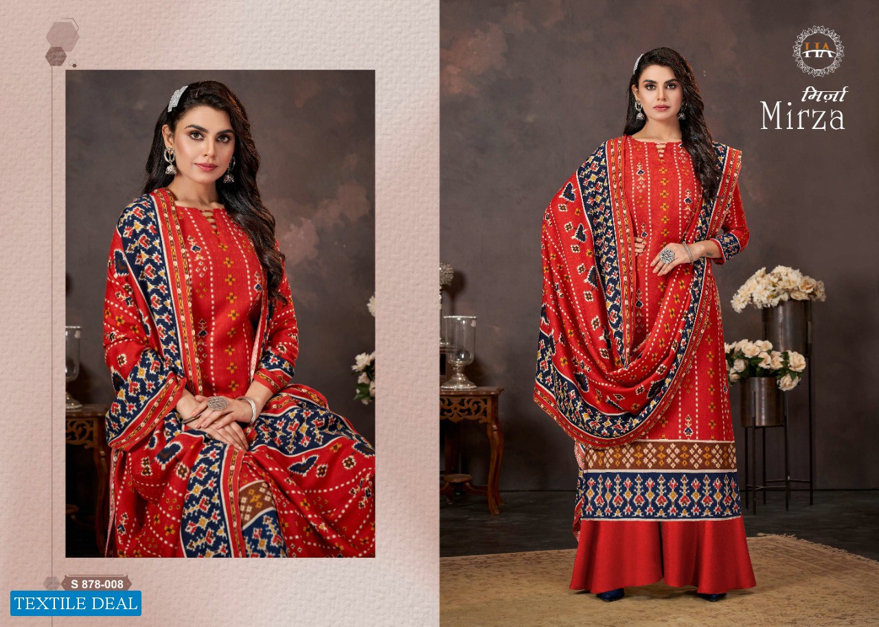 Harshit Mirza wholesale Pure Wool Pashmina Dress Material