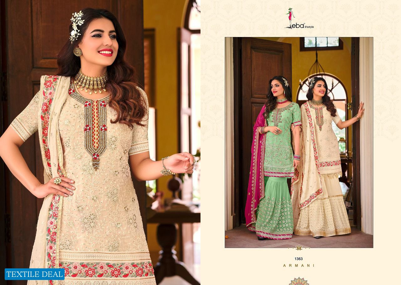 Eba Armani Wholesale Designer Indian Salwar Kameez