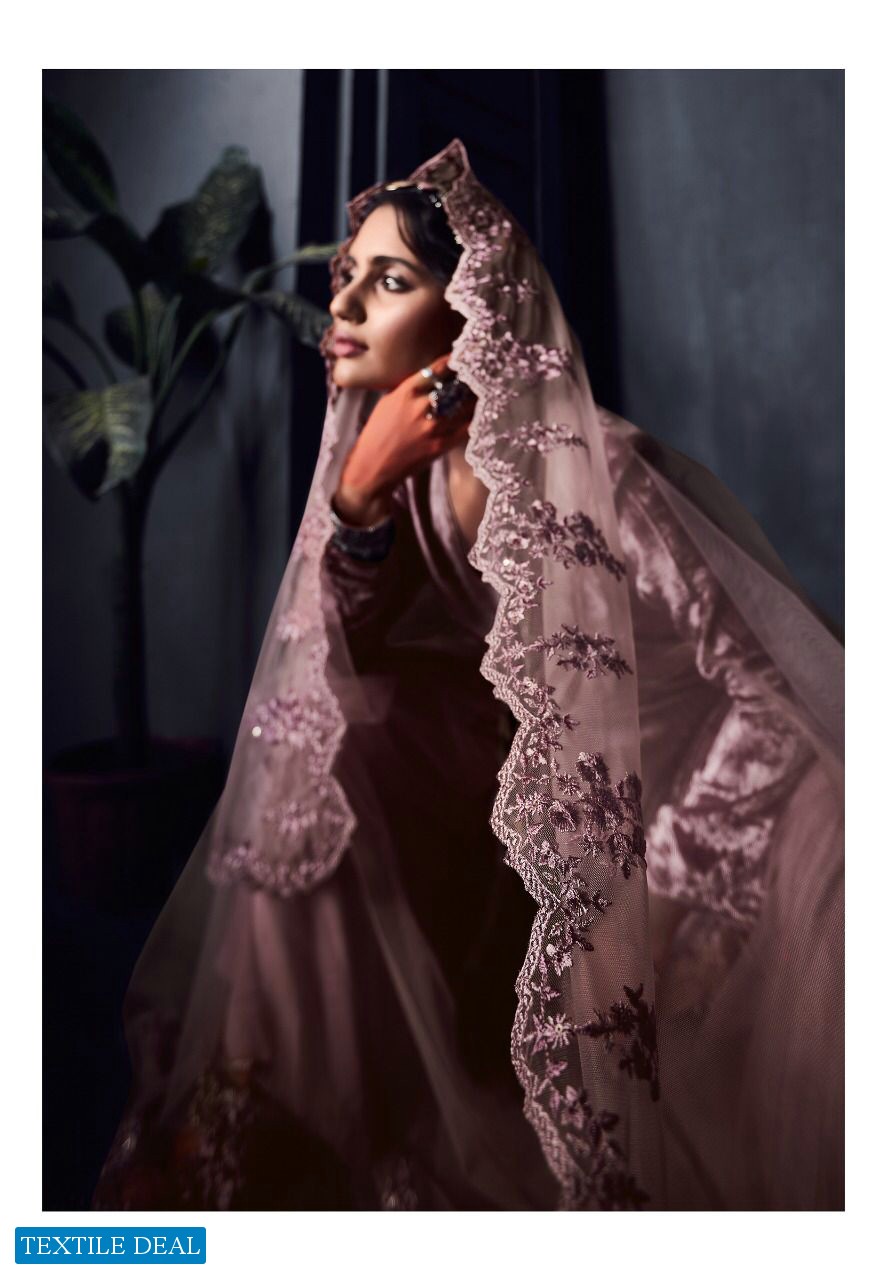 Varsha Alishq Wholesale Pure Velvet With Embroidery Salwar Kameez