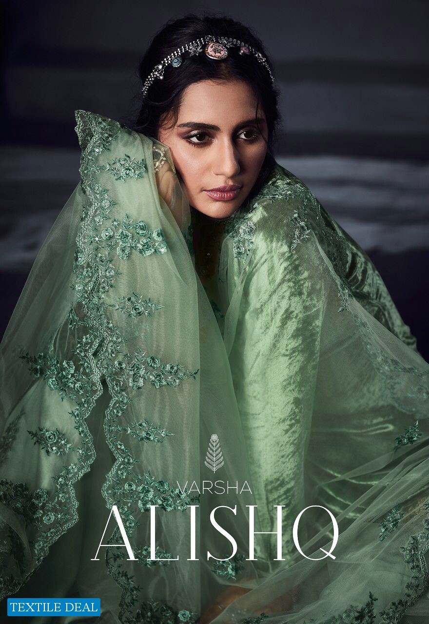 Varsha Alishq Wholesale Pure Velvet With Embroidery Salwar Kameez