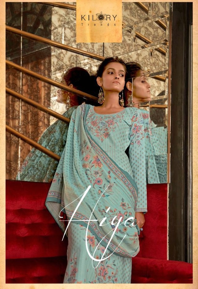 KILORY TRENDS LAUNCH HIYA PASHMINA DIGITAL PRINTED SALWAR KAMEEZ