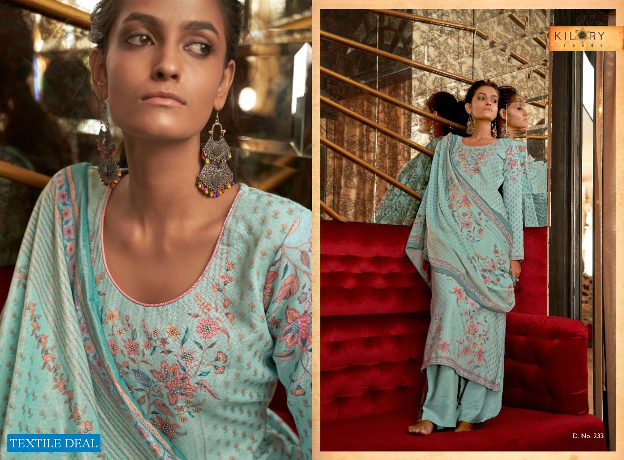 KILORY TRENDS LAUNCH HIYA PASHMINA DIGITAL PRINTED SALWAR KAMEEZ