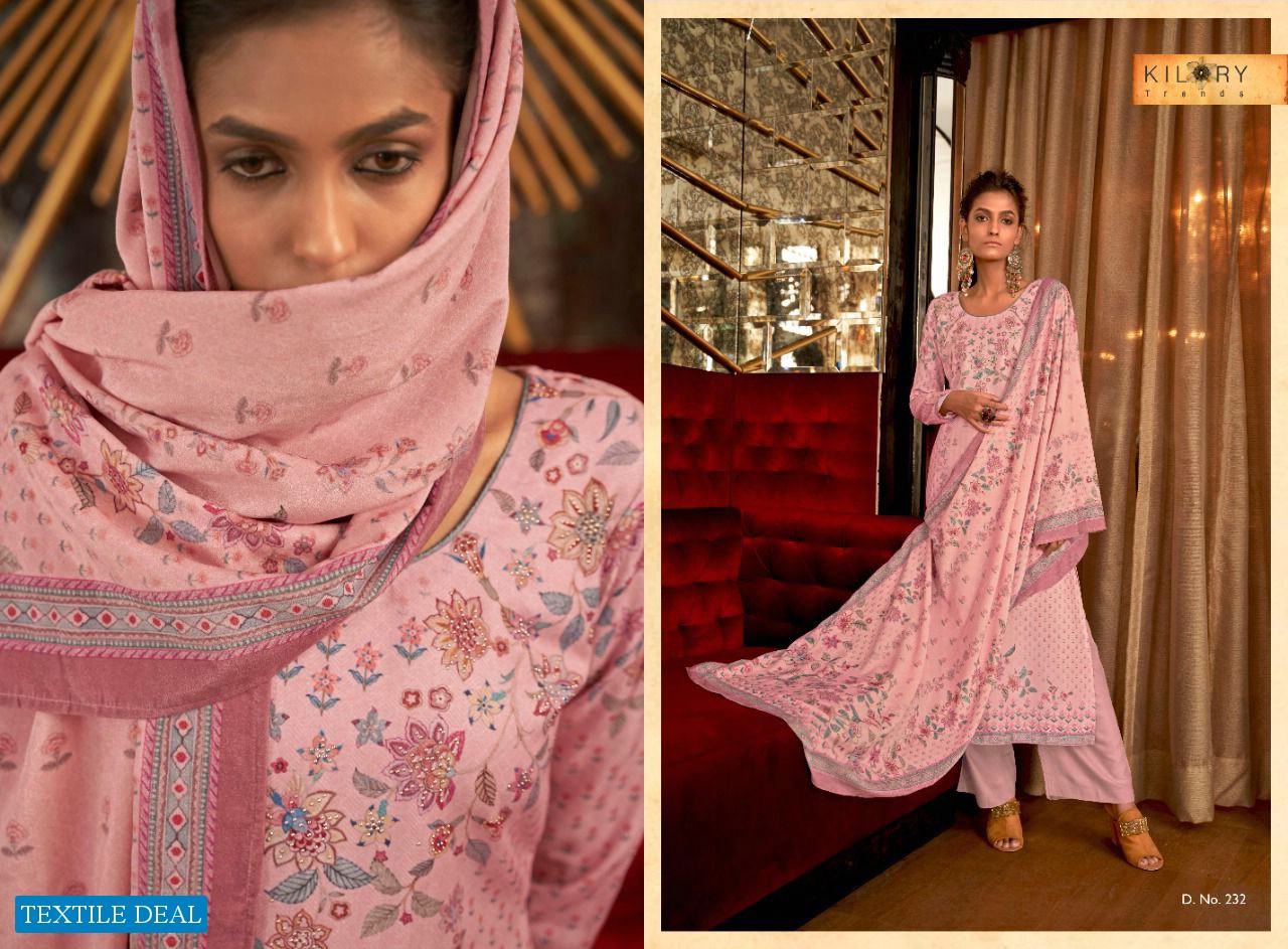 KILORY TRENDS LAUNCH HIYA PASHMINA DIGITAL PRINTED SALWAR KAMEEZ