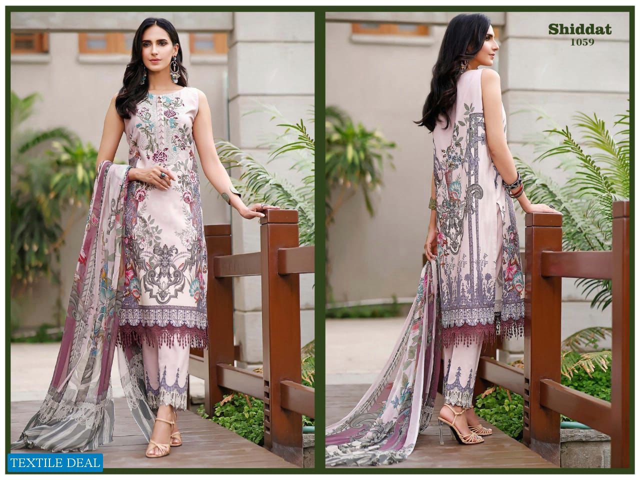 Agha Noor Shiddat Vol-1 Wholesale Jam Satin Cotton Dress Material