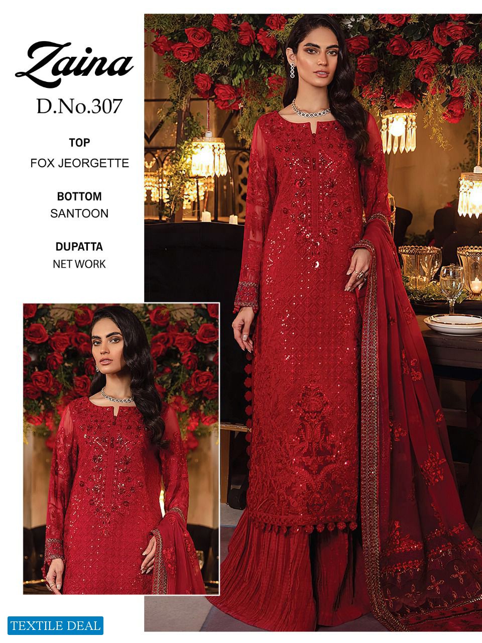 Zaina Vol-12 Wholesale Pakistani Concept Dress