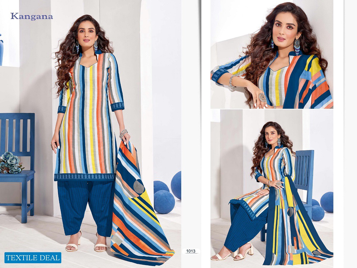 Ganesha Kangana Vol-1 Wholesale Pure Cotton Dress Material