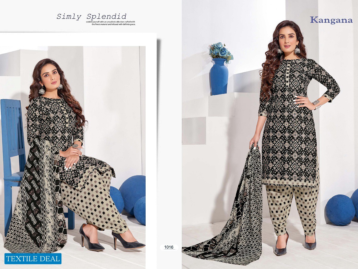 Ganesha Kangana Vol-1 Wholesale Pure Cotton Dress Material