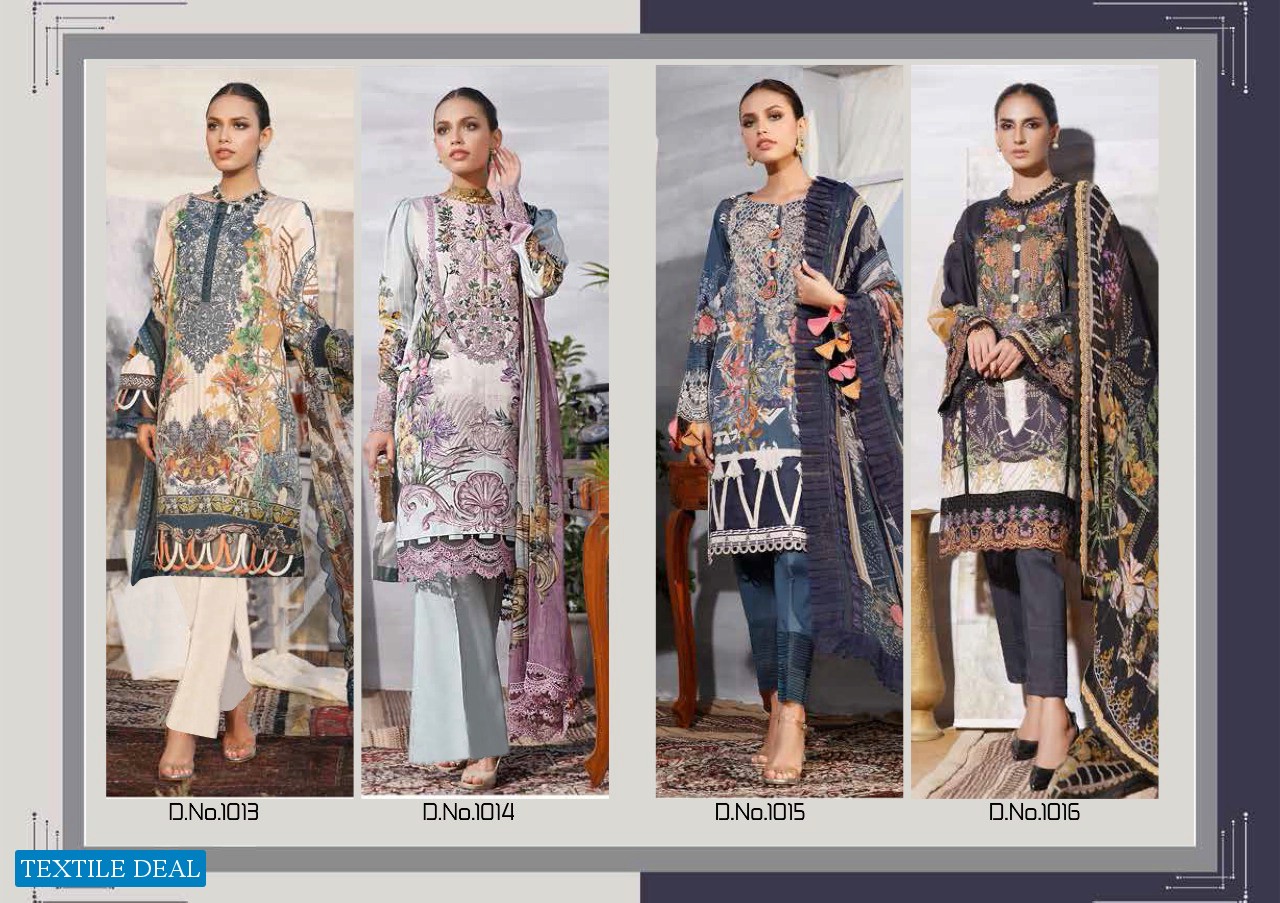 SAFINAZ FIRDOUS VOL-5 COTTON PAKISTANI DRESS WHOLESALER