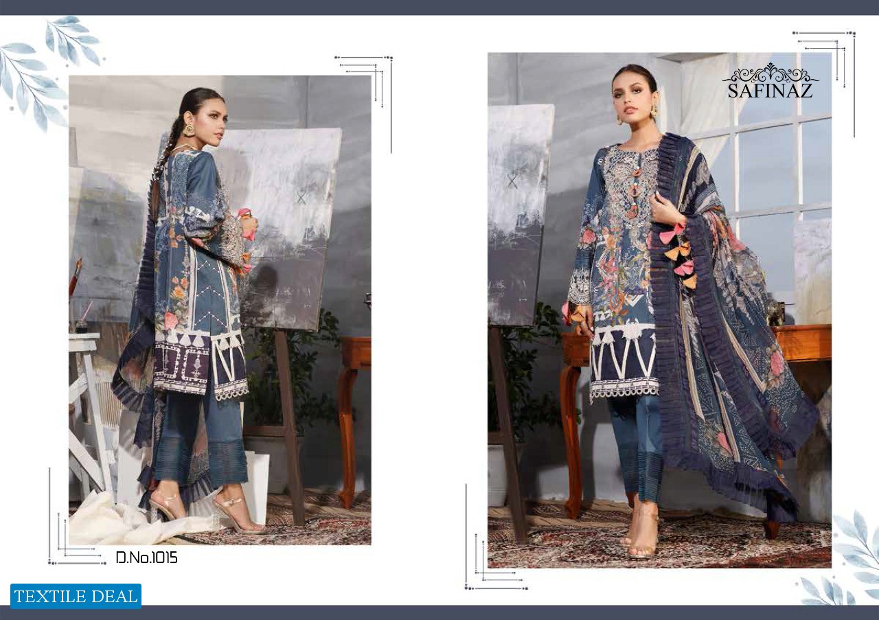 SAFINAZ FIRDOUS VOL-5 COTTON PAKISTANI DRESS WHOLESALER