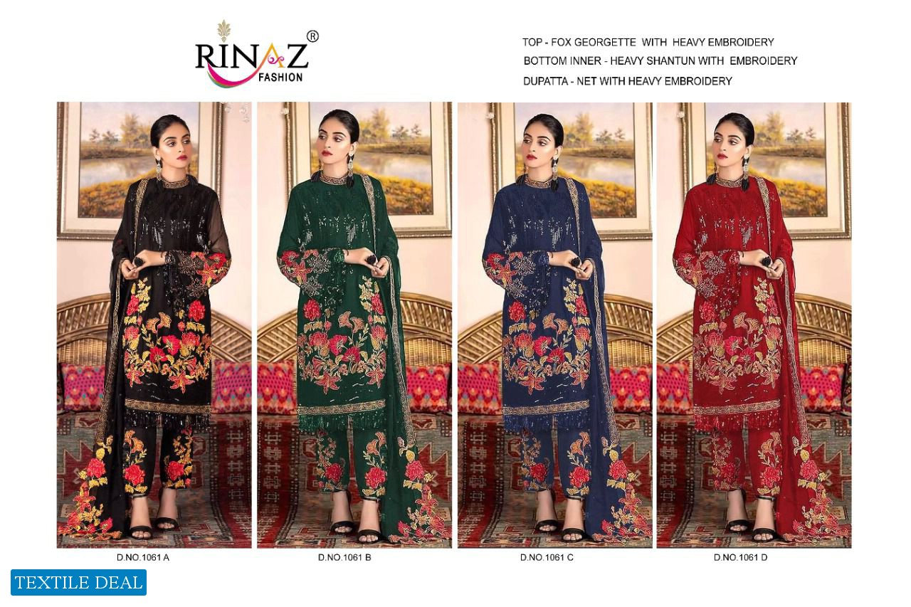 Rinaz 1061 Colour Wholesale Pakistani Concept Dress