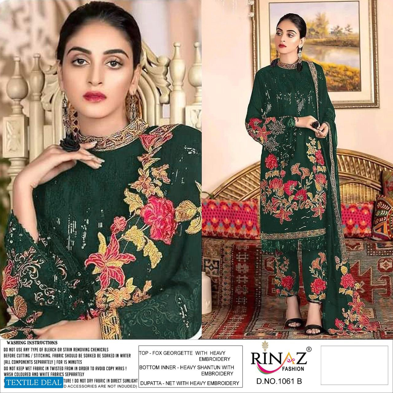 Rinaz 1061 Colour Wholesale Pakistani Concept Dress