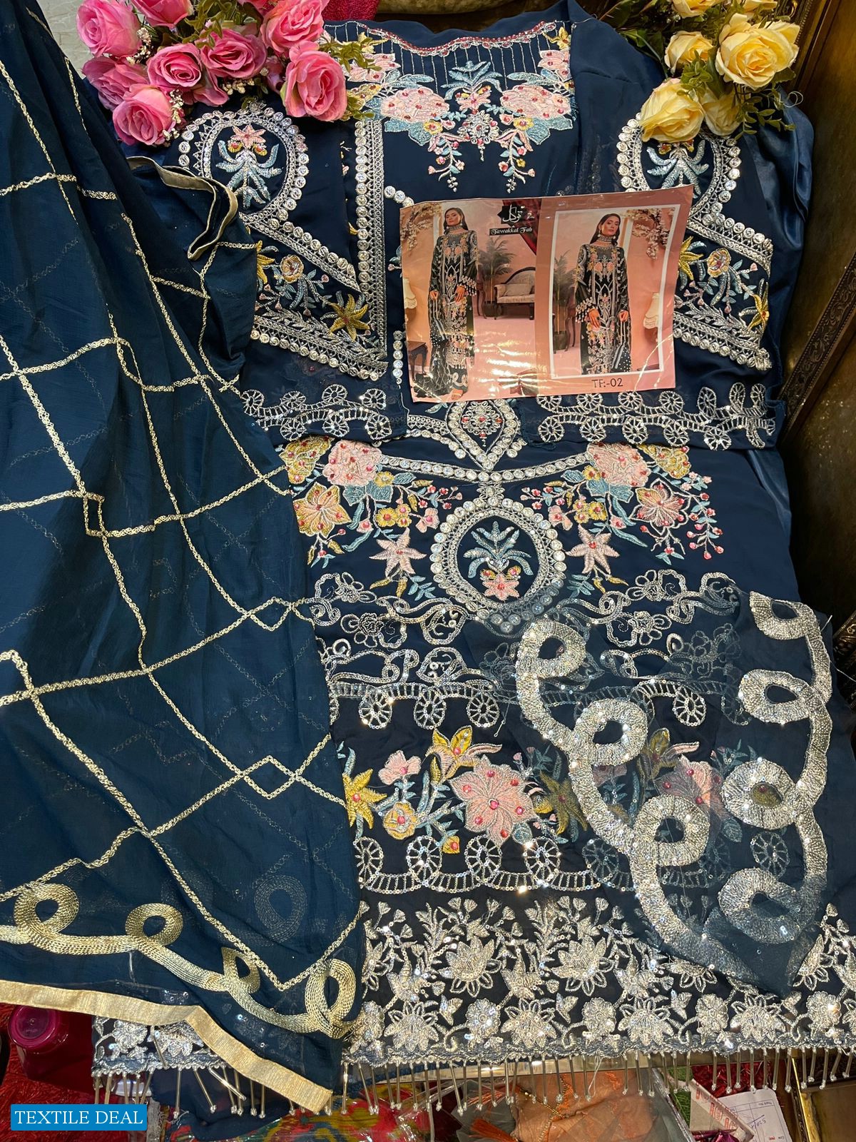 Tawakkal Fab TF01 To TF02 Wholesale Pakistani Concept Dress