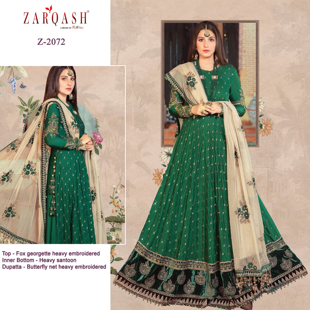 Zarqash Sateen Maria.B Wholesale Pakistani Concept Dress