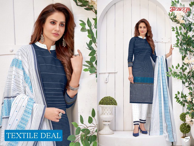 Ganesha Ananya Vol-17 Wholesale Pure Cotton Dress Material