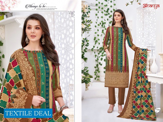 Ganesha Ananya Vol-17 Wholesale Pure Cotton Dress Material