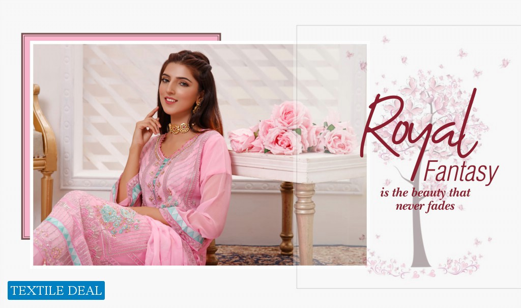 Rana Arts Dastaan Wholesale Embroidery Chiffon Collection