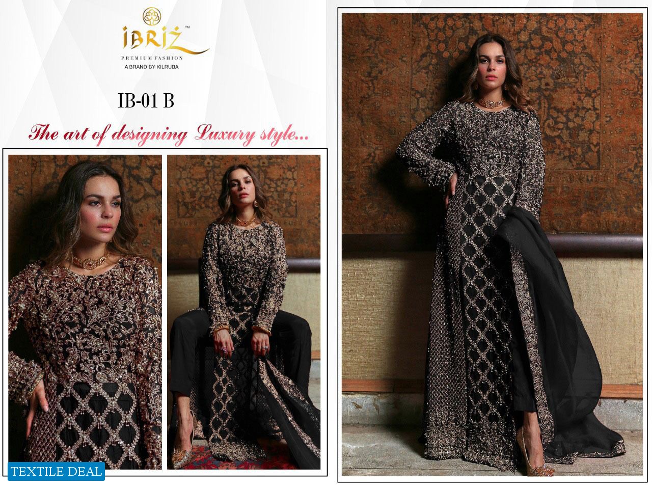 Ibriz IB-01 Colour Wholesale Pakistani Concept Dress