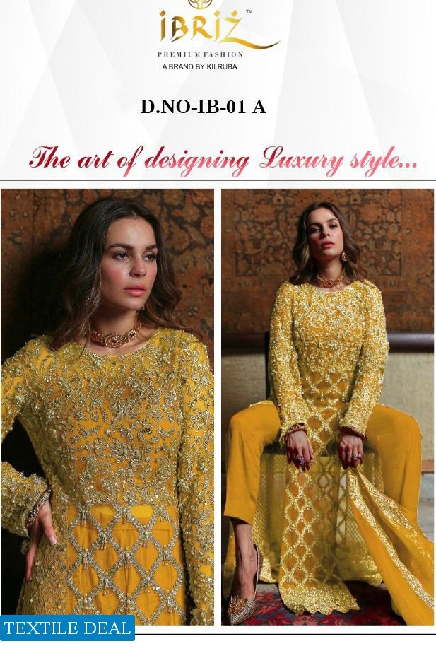 Ibriz IB-01 Colour Wholesale Pakistani Concept Dress