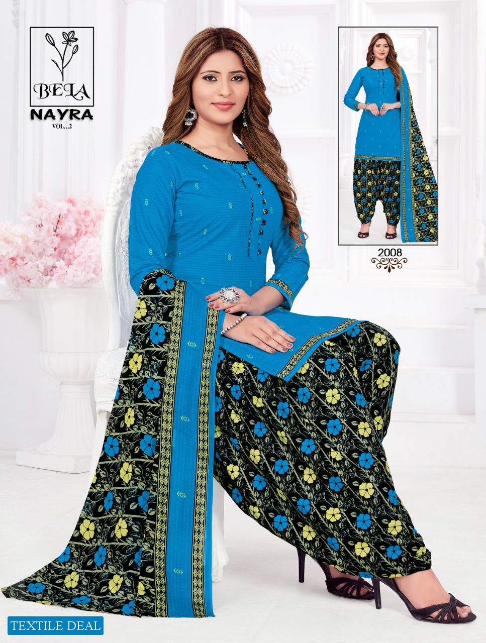 Jash Bela Nayra Vol-2 Wholesale Cotton Printed Dress Material