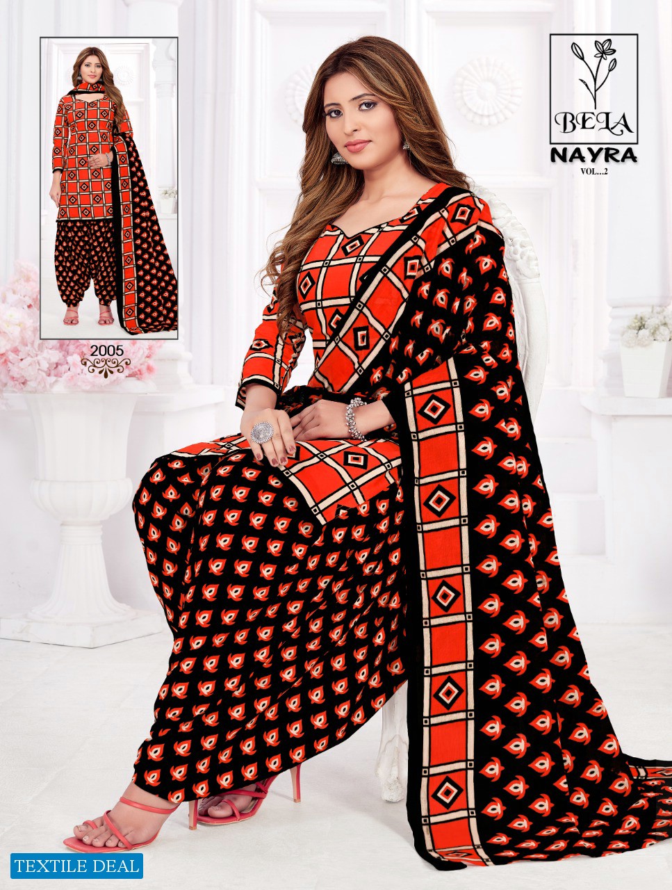 Jash Bela Nayra Vol-2 Wholesale Cotton Printed Dress Material