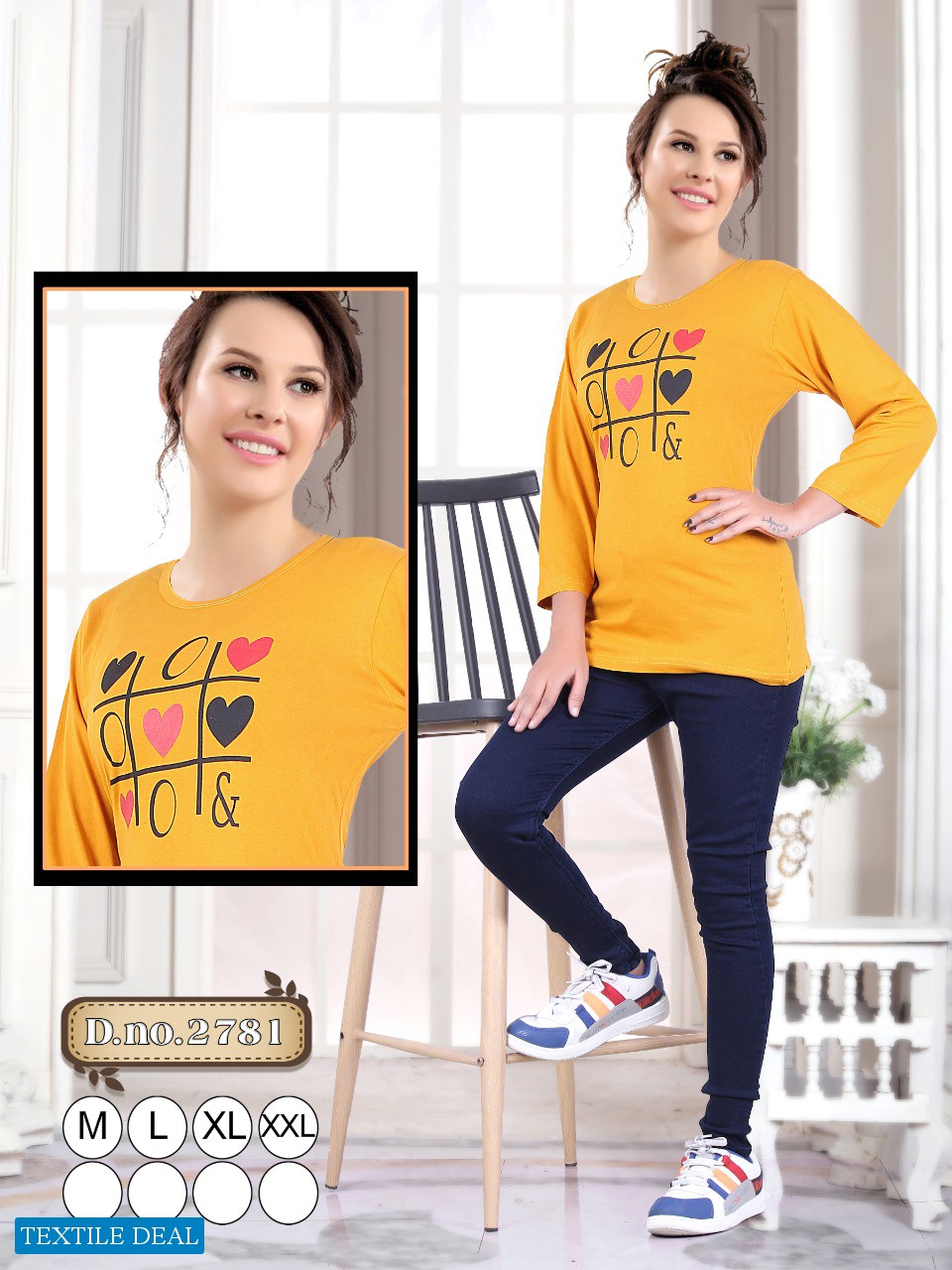 Kavyansika Full Slevee T-Shirt Nx Wholesale Night T-shirts